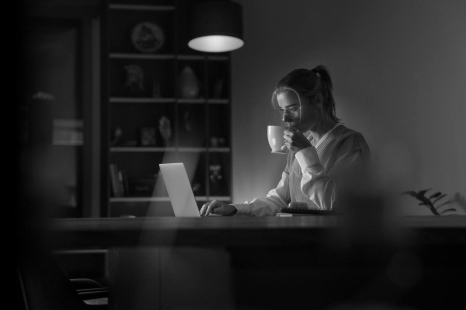 Momento di riflessione durante un percorso di supporto